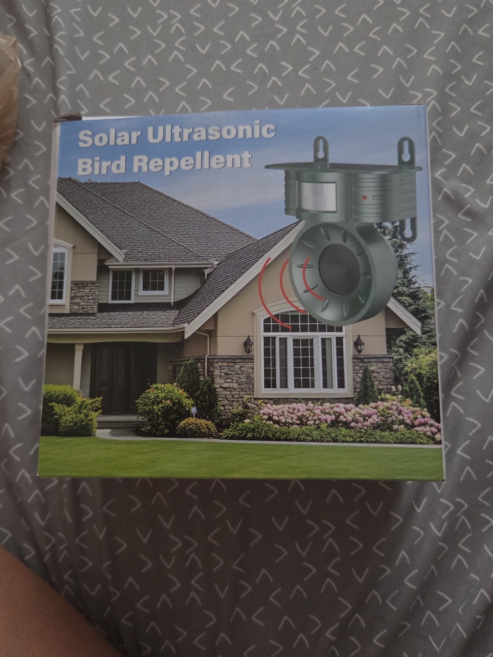 Solar Ultrasonic Bird Repellent - Green